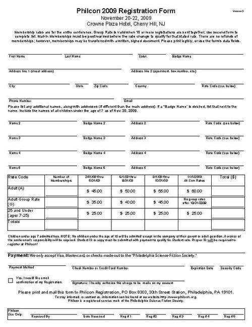 Registration Form